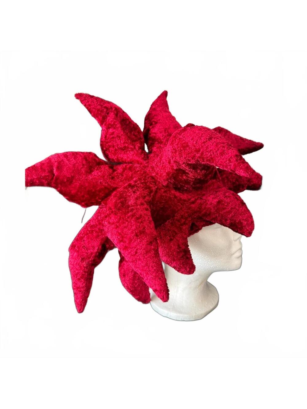 Universal Studios Simpsons Sideshow Bob Velvet Plush Wig Hat Costume Adult - Picture 5 of 7